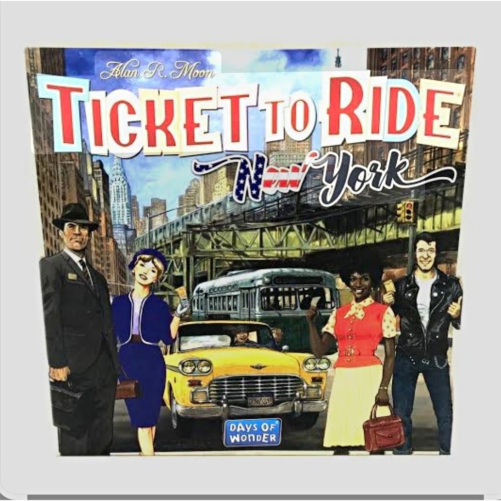Days of Wonder Ticket to Ride: New York Travel Size Board Game 2-4 Players 8+